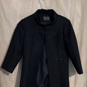 CHANEL Black Women's Cape Jacket